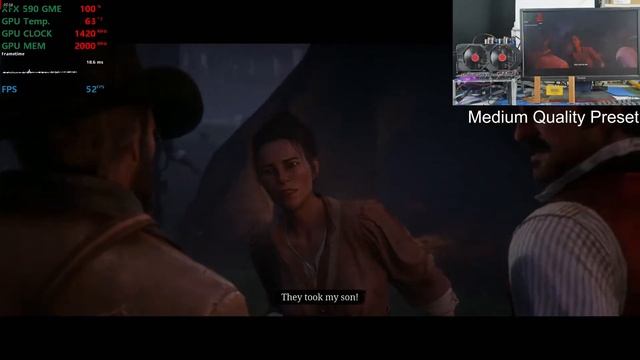 XFX RX 590 8GB GME Gmaing Performance Testing