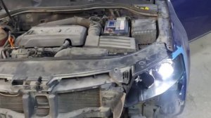 Установка biled aozoom a13 в volkswagen passat b6
