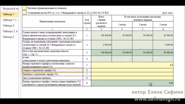 Заполнение формы 4-ФСС 2017 год смотреть онлайн