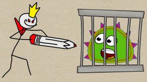 Лизун СЛИЗНЯК в стране СТИКМЕНОВ #10. Финал. Мультик ИГРА Draw a Stickman EPIC на канале Игрули TV