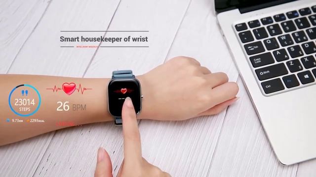 Умные часы P8 Мужчина женщина Смарт-часы Full Touch для Amazfit Gts Xiaomi 2020 смотреть онлайн