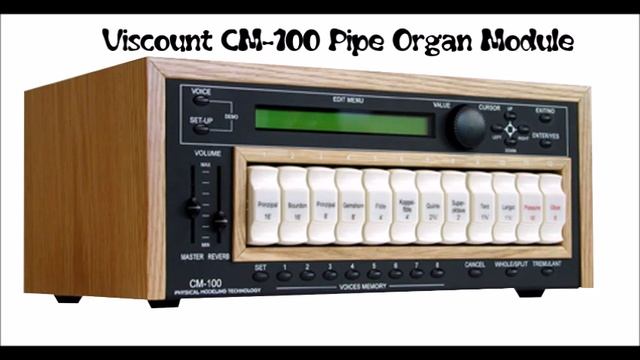 Viscount CM 100 Pipe Organ Module Improvisation 1194 6 смотреть онлайн