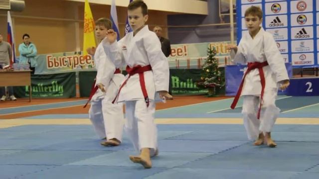 WKC карате, показательные приемы смотреть онлайн