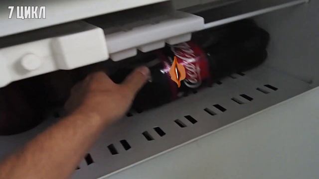 10 раз замораживаю бутылку Coca Cola = результат? смотреть онлайн