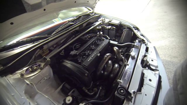 4G69 2.2L 6466 Evo IX Walk around, start and Idle смотреть онлайн