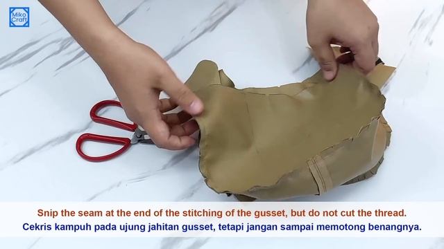 DIY - Sabeet Crossbody Bag - How To Make Sling Bag - Cara Membuat Tas Selempang