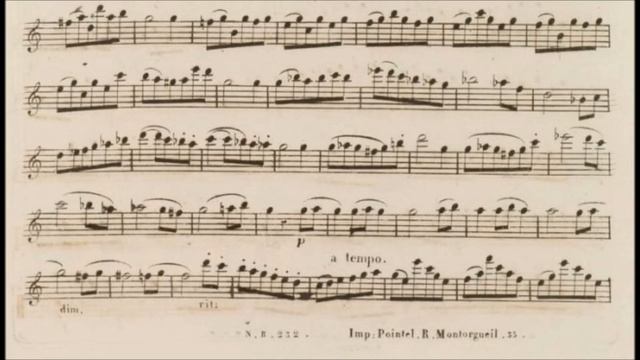 Narcisse bousquet- Grand Caprice Pour Flageolet No 1 смотреть онлайн