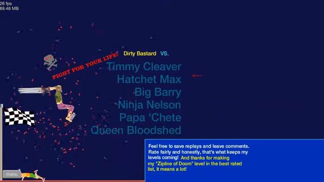 Happy Wheels #7 Candy Land !!! Конфетный Мир !!! смотреть онлайн