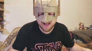 Картонный шлем Бэтмена своими руками. DIY Batman cardboard helmet