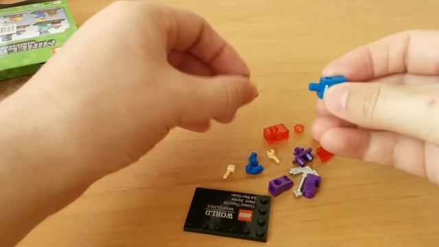 Минифигурка Майнкрафт Стив LEBQ 1716 Steve Minecraft смотреть онлайн