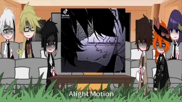 ПЕРЕВОД!!!!|Реакция на Дазая