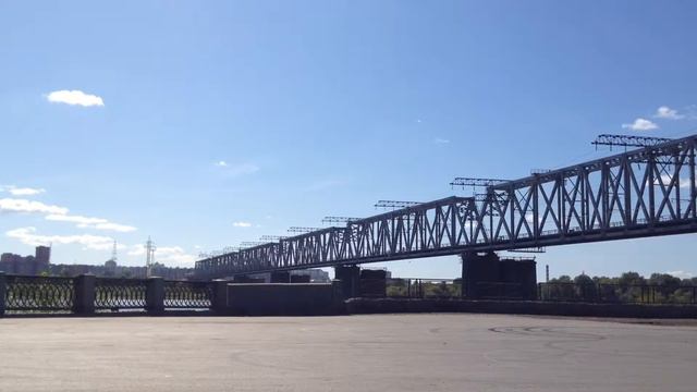 ЖД мост, Новосибирск смотреть онлайн