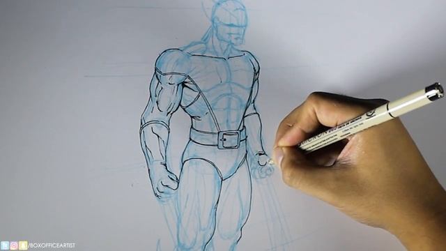 HOW TO CONSTRUCT, DRAW AND RENDER SUPERHERO ANATOMY смотреть онлайн