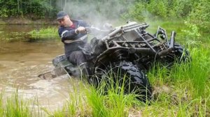 Самодельный квадроцикл движком от ваз 2109