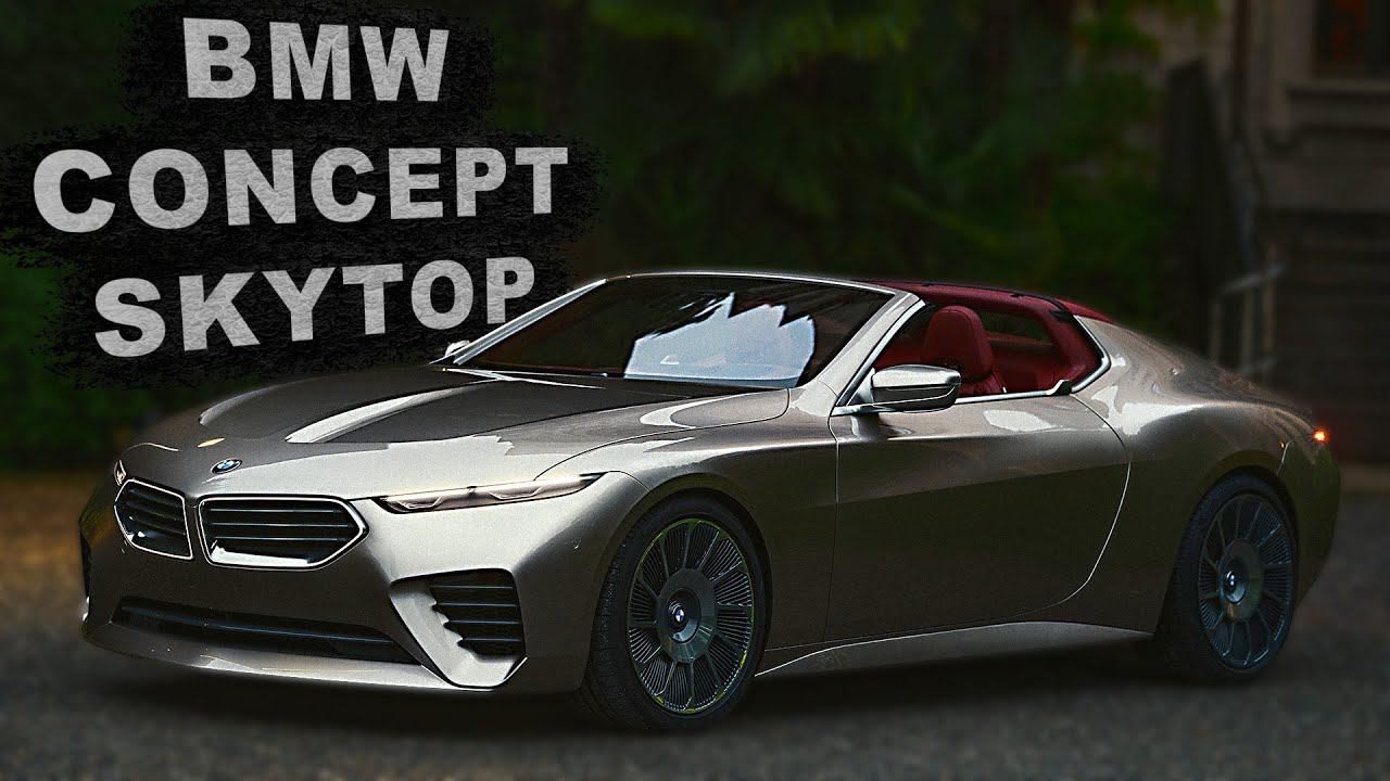 BMW Concept Skytop - Экстерьер! смотреть онлайн