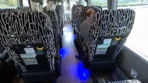 Поездка на самом большом в Японии двухэтажном автобусе ?? первого класса из Токио в Осаку