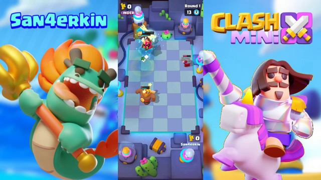 ОСТАЛСЯ ПОСЛЕДНИЙ РЫВОК, 19000 КУБКОВ В КЛЕШ МИНИ CLASH MINI смотреть онлайн