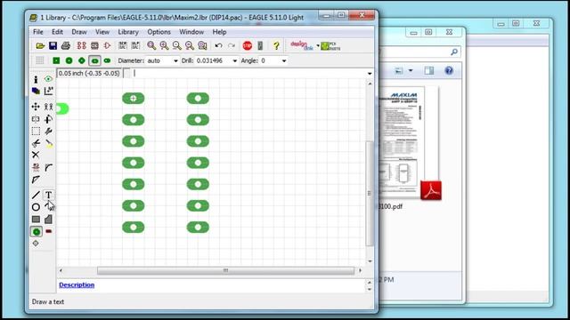 Eagle Tutorial - Custom Part смотреть онлайн