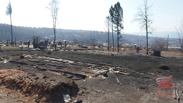 Последствия пожара в дачном кооперативе Моргудон продолжают устранять в Братске смотреть онлайн