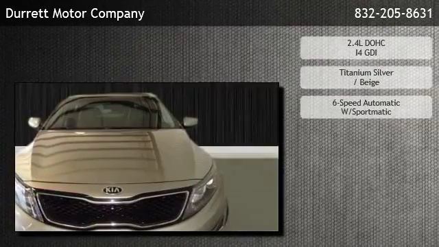 2014 Kia Optima Sedan LX - Houston смотреть онлайн