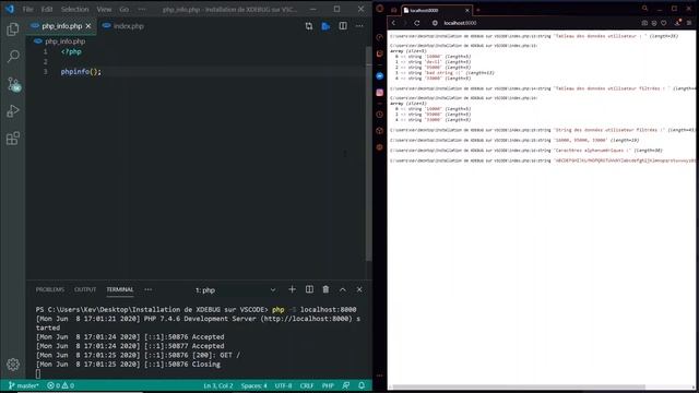 XDEBUG - Paramétrage sur l'éditeur VSCode смотреть онлайн