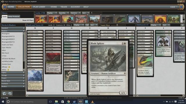 Modern Death and Taxes Deck Tech смотреть онлайн
