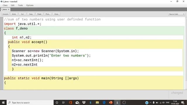 user defined methods in java | function in JAVA | ICSE Class 10 Computer смотреть онлайн