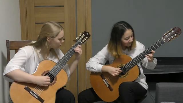 Гитарный дуэт Екатерина Яновская и Евангелина Террис, 4 возрастная категория "Regreso" J. M. Zenamo смотреть онлайн