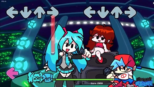 Friday Night Funkin' - Miku Mod - Suck It Up/SIU 1 Hour. смотреть онлайн