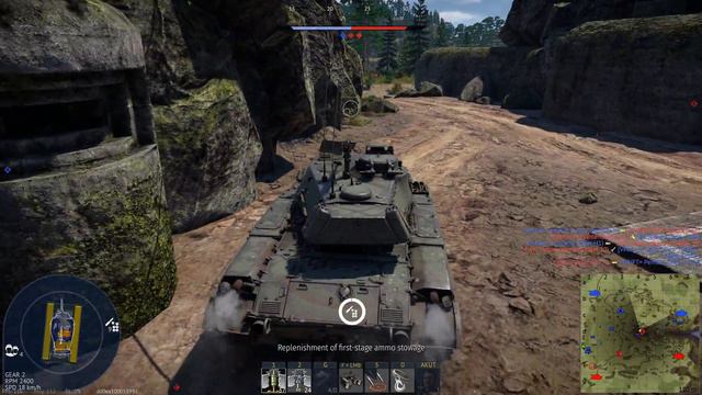 Germany 6.7 in War Thunder - Using map tactics on Karelia смотреть онлайн