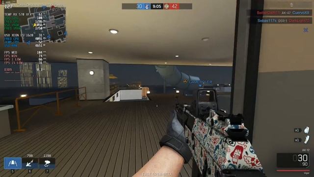 TEST IRON SIGHT XEON E5 1620 + RX 570 смотреть онлайн