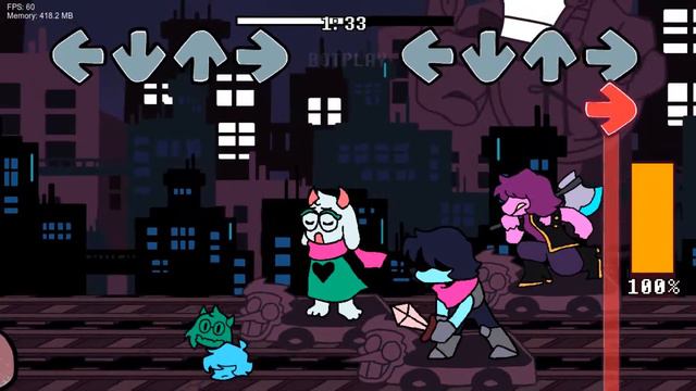 Hyperlink But Sans, Kris, Susie And Ralsei Sing It (FNF COVER) (FNF X DELTARUNE X Undertale) +FLP!!