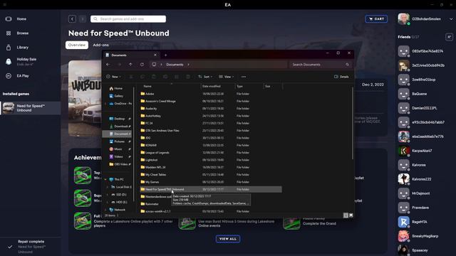 Where is Save Game File Located of NFS Unbound #needforspeed смотреть онлайн