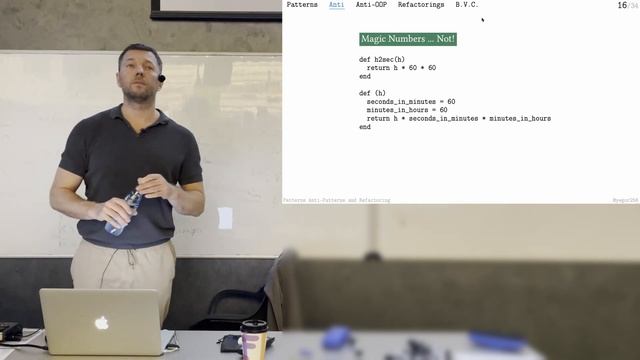 SSD 6/16: Patterns, Anti-Patterns, and Refactoring смотреть онлайн