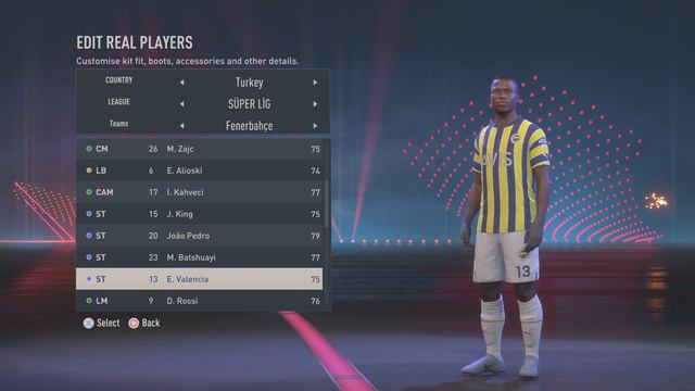 FIFA 23 on PS5 - FENERBAHÇE PLAYER FACES AND RATINGS - 4K60FPS GAMEPLAY смотреть онлайн