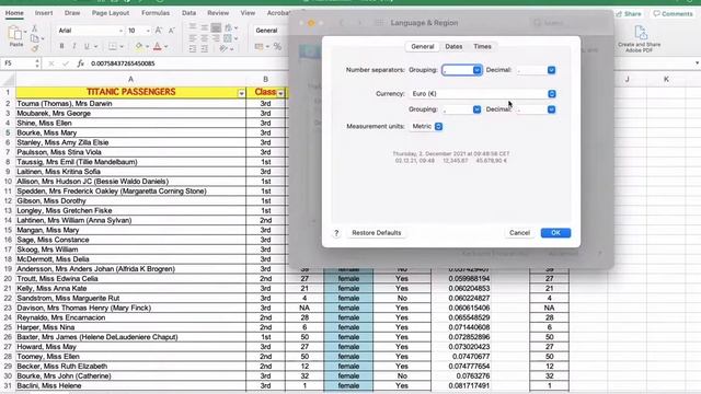 Commas to Decimals on a Mac смотреть онлайн