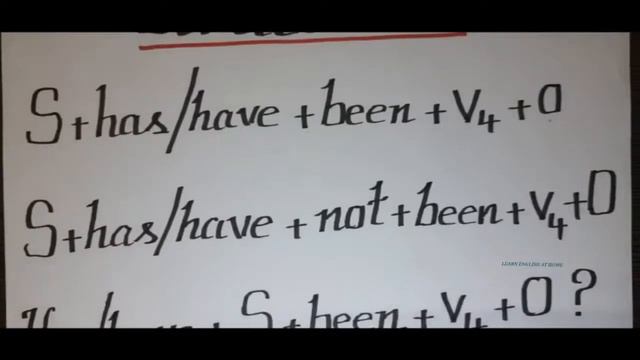 PRESENT PERFECT CONTINUOUS TENSE смотреть онлайн