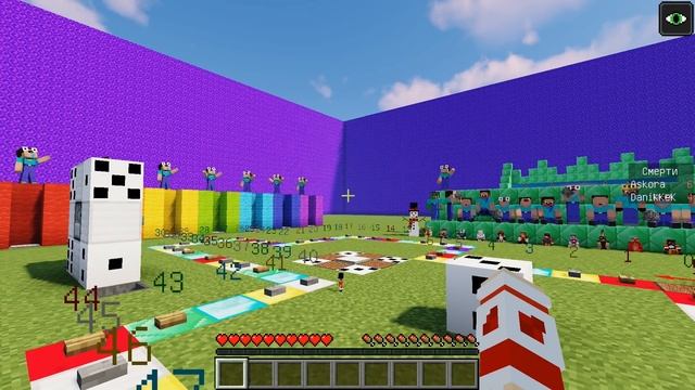 РУЛЕТКА СМЕРТИ - КОЛЕСО ФОРТУНЫ В МАЙНКРАФТ! СМЕРТЕЛЬНАЯ ЛАКИ ИГРА ИЛИ БРОСИТЬ КОСТИ НА КОЛЕСО УДАЧ смотреть онлайн