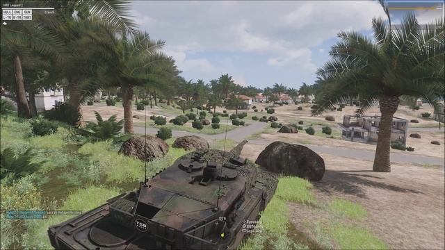 Part of a Leopard Tank Crew! Arma 3 on the Ground смотреть онлайн