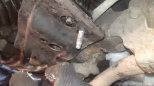 замена задней опоры двигателя тайота виста sv35