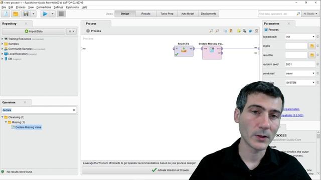 Remove missing values with Rapidminer смотреть онлайн