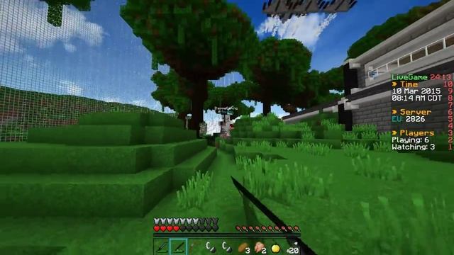 ИЗМЕНЁННАЯ ЗОНА! ГОЛОДНЫЕ ИГРЫ! 550 HUNGER GAMES - MINECRAFT смотреть онлайн