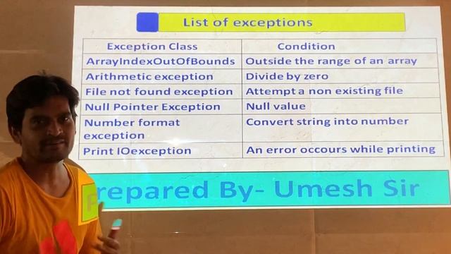 Lesson-10 Exception Handling смотреть онлайн