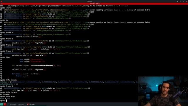 Depuración con GDB (C/C++ Debugging en español) смотреть онлайн