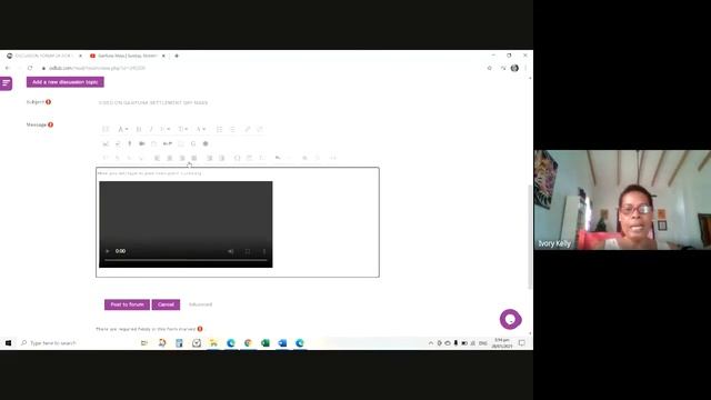 How to Upload a Video into a Moodle Forum смотреть онлайн