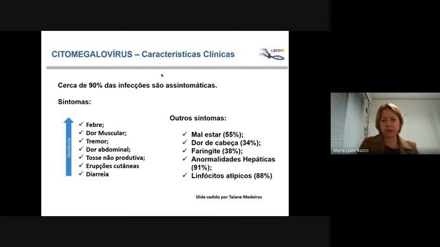 Aula Citomegalovirus - Setembro 2021 смотреть онлайн