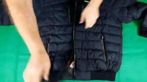 Зимняя куртка на мужчину с большим животом.