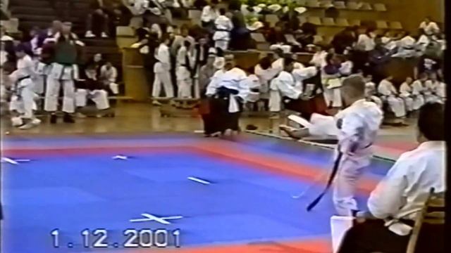 Kata HEIAN SANDAN | European Fudokan-Shotokan Karate Championship | Prague |2001| Kата ХЭЙАН САНДАН смотреть онлайн