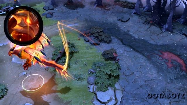Dota 2: Store - Phoenix - Crimson Dawn смотреть онлайн
