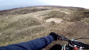 ПОКАТУШКИ НА ПИТБАЙКЕ ПО ГОРКАМ/ОФФРОАД НА ПИТБАЙКЕ